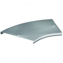 ДКС Крышка CPO 45 на угол осн.150, нерж. 38023INOX DKC
