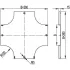 ДКС Крышка DPX на ответвитель крестообразный осн. 600, горячеоцинкованная 38068HDZ DKC ДКС Крышка DPX на ответвитель крестообразный осн. 600, горячеоцинкованная 38068HDZ DKC