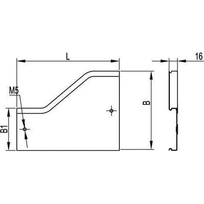 ДКС Крышка на переходник RRS левосторонний 500/300 38172 DKC ДКС Крышка на переходник RRS левосторонний 500/300 38172 DKC