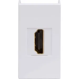 ДКС HDMI розетка, Viva, белая, 1 мод. 41018 DKC ДКС HDMI розетка, Viva, белая, 1 мод. 41018 DKC