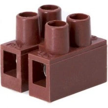 ДКС клеммник Фибергласс, 2р,150°С,450V, 24A, 2,5мм.кв. 43102FV DKC