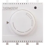 ДКС Термостат модульный для теплых полов, Avanti, белое облако, 2 модуля 4400162 DKC