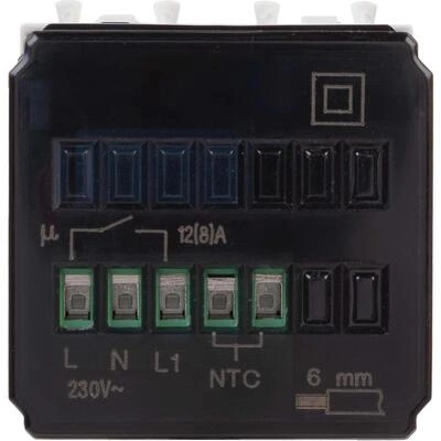 ДКС Термостат модульный для теплых полов, Avanti, белое облако, 2 модуля 4400162 DKC ДКС Термостат модульный для теплых полов, Avanti, белое облако, 2 модуля 4400162 DKC