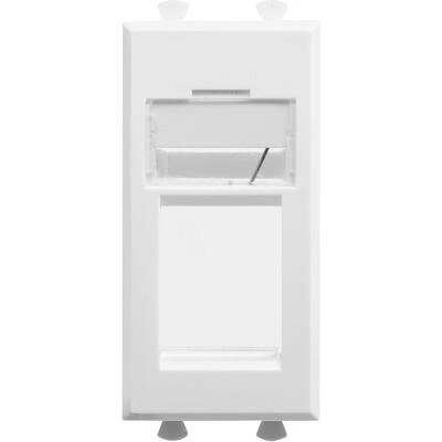 ДКС Адаптер для Keystone, Avanti, белое облако, 1 модуль 4400201 DKC
