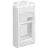 ДКС Адаптер для Keystone, Avanti, белое облако, 1 модуль 4400201 DKC ДКС Адаптер для Keystone, Avanti, белое облако, 1 модуль 4400201 DKC