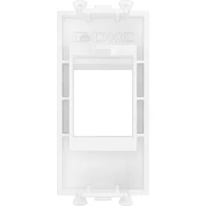 ДКС Адаптер без шторки для Keystone, Avanti, белое облако, 1 модуль 4400211 DKC ДКС Адаптер без шторки для Keystone, Avanti, белое облако, 1 модуль 4400211 DKC