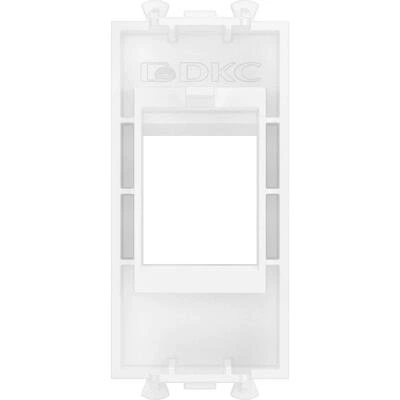 ДКС Адаптер без шторки для Keystone, Avanti, белое облако, 1 модуль 4400211 DKC ДКС Адаптер без шторки для Keystone, Avanti, белое облако, 1 модуль 4400211 DKC