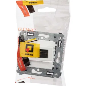 ДКС HDMI розетка одинарная в стену, тип А-А, Avanti, белое облако 4400253 DKC ДКС HDMI розетка одинарная в стену, тип А-А, Avanti, белое облако 4400253 DKC