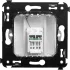 ДКС Компьютерная розетка RJ-45 в стену, кат.6 одинарная, ДКС Компьютерная розетка RJ-45 в стену, кат.6 одинарная,