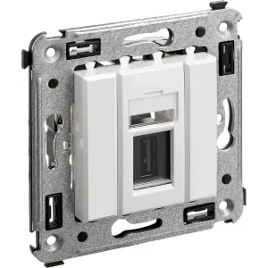 ДКС USB 3.0 розетка одинарная в стену, тип А-А, Avanti, белое облако 4400303 DKC ДКС USB 3.0 розетка одинарная в стену, тип А-А, Avanti, белое облако 4400303 DKC