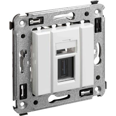 ДКС USB 3.0 розетка одинарная в стену, тип А-А, Avanti, белое облако 4400303 DKC ДКС USB 3.0 розетка одинарная в стену, тип А-А, Avanti, белое облако 4400303 DKC
