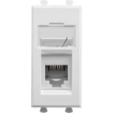 ДКС Телефонная розетка RJ-12 модульная, Avanti, белое облако, 1 модуль 4400311 DKC