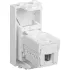 ДКС Телефонная розетка RJ-12 модульная, Avanti, белое облако, 1 модуль 4400311 DKC ДКС Телефонная розетка RJ-12 модульная, Avanti, белое облако, 1 модуль 4400311 DKC