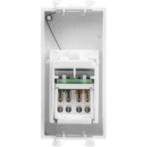 ДКС Компьютерная розетка RJ-45 модульная, кат.6А, ДКС Компьютерная розетка RJ-45 модульная, кат.6А,