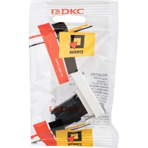 ДКС USB 2.0 розетка модульная, тип А-А, Avanti, белое облако, 1 модуль 4400401 DKC ДКС USB 2.0 розетка модульная, тип А-А, Avanti, белое облако, 1 модуль 4400401 DKC