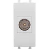 ДКС Розетка TV одиночная модульная, Avanti, белое облако, 1 модуль 4400501 DKC