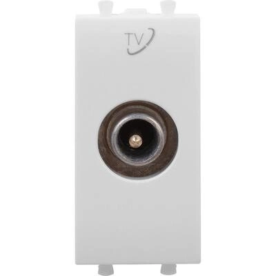 ДКС Розетка TV проходная модульная, Avanti, белое облако, 1 модуль 4400511 DKC ДКС Розетка TV проходная модульная, Avanti, белое облако, 1 модуль 4400511 DKC