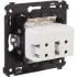 ДКС USB зарядное устройство в стену, Avanti, белое облако, 2.1А 4400543 DKC ДКС USB зарядное устройство в стену, Avanti, белое облако, 2.1А 4400543 DKC