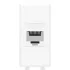 ДКС Компьютерная розетка RJ-45 без шторки модульная , кат.6А, Avanti, белое облако, 1 модуль 4400671 DKC ДКС Компьютерная розетка RJ-45 без шторки модульная , кат.6А, Avanti, белое облако, 1 модуль 4400671 DKC