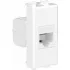 ДКС Компьютерная розетка RJ-45 без шторки модульная , кат.6А, Avanti, белое облако, 1 модуль 4400671 DKC ДКС Компьютерная розетка RJ-45 без шторки модульная , кат.6А, Avanti, белое облако, 1 модуль 4400671 DKC