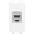 ДКС Компьютерная розетка RJ-45 без шторки модульная, кат.5е экранированная, Avanti, белое облако, 1 модуль 4400761 DKC ДКС Компьютерная розетка RJ-45 без шторки модульная, кат.5е экранированная, Avanti, белое облако, 1 модуль 4400761 DKC