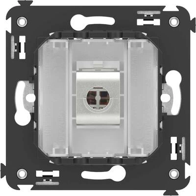 ДКС Компьютерная розетка RJ-45 без шторки в стену, кат.5e одинарная экранированная, Avanti, белое облако 4400763 DKC ДКС Компьютерная розетка RJ-45 без шторки в стену, кат.5e одинарная экранированная, Avanti, белое облако 4400763 DKC