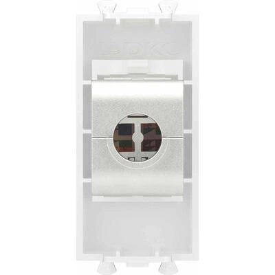ДКС Компьютерная розетка RJ-45 без шторки модульная, кат.6А экранированная, Avanti, белое облако, 1 модуль 4400771 DKC ДКС Компьютерная розетка RJ-45 без шторки модульная, кат.6А экранированная, Avanti, белое облако, 1 модуль 4400771 DKC