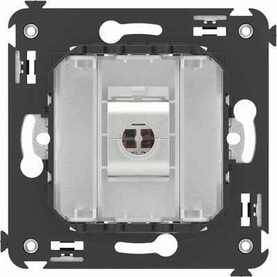 ДКС Компьютерная розетка RJ-45 без шторки в стену, кат.6A одинарная экранированная, Avanti, белое облако 4400773 DKC ДКС Компьютерная розетка RJ-45 без шторки в стену, кат.6A одинарная экранированная, Avanti, белое облако 4400773 DKC