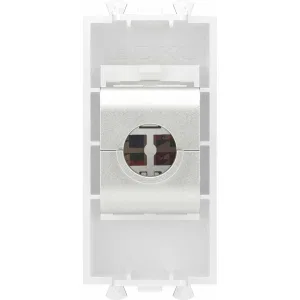 ДКС Компьютерная розетка RJ-45 без шторки модульная, кат.6 экранированная, Avanti, белое облако, 1 модуль 4400791 DKC ДКС Компьютерная розетка RJ-45 без шторки модульная, кат.6 экранированная, Avanti, белое облако, 1 модуль 4400791 DKC