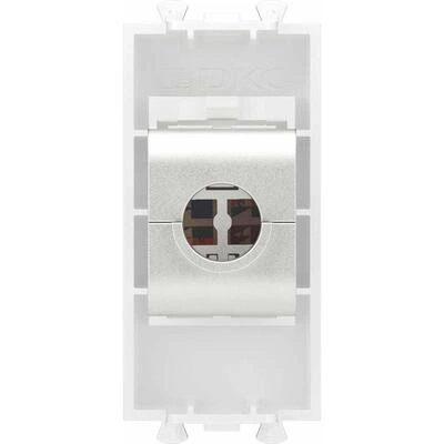 ДКС Компьютерная розетка RJ-45 без шторки модульная, кат.6 экранированная, Avanti, белое облако, 1 модуль 4400791 DKC ДКС Компьютерная розетка RJ-45 без шторки модульная, кат.6 экранированная, Avanti, белое облако, 1 модуль 4400791 DKC