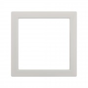 ДКС Декоративная вставка для рамок из натуральных материалов 1 пост (2 мод.), Avanti, белая 4400822D DKC