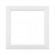 ДКС Декоративная вставка для металлических рамок 1 пост (2 мод.), Avanti, белая 4400852D DKC