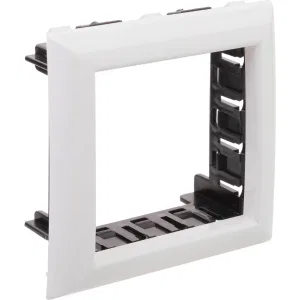 ДКС Рамка-суппорт Avanti для In-liner Front, белый, 2 модуля 4400912 DKC ДКС Рамка-суппорт Avanti для In-liner Front, белый, 2 модуля 4400912 DKC