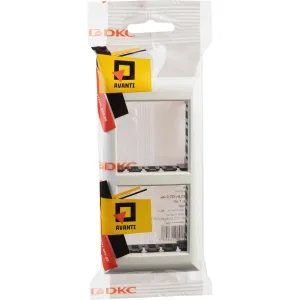 ДКС Рамка-суппорт Avanti для In-liner Front, белый, 4 модуля 4400914 DKC ДКС Рамка-суппорт Avanti для In-liner Front, белый, 4 модуля 4400914 DKC