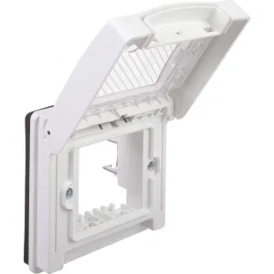 ДКС Рамка для монтажа в стену IP55, Avanti, белое облако, 2 модуля 4400922 DKC ДКС Рамка для монтажа в стену IP55, Avanti, белое облако, 2 модуля 4400922 DKC