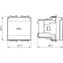 ДКС Розетка с крышкой модульная, 2P+E, с з/ш, Avanti, черный квадрат, 2 модуля 4402012 DKC ДКС Розетка с крышкой модульная, 2P+E, с з/ш, Avanti, черный квадрат, 2 модуля 4402012 DKC