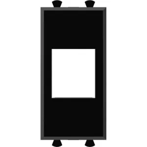 ДКС Адаптер без шторки для Keystone, Avanti, черный квадрат, 1 модуль 4402211 DKC ДКС Адаптер без шторки для Keystone, Avanti, черный квадрат, 1 модуль 4402211 DKC