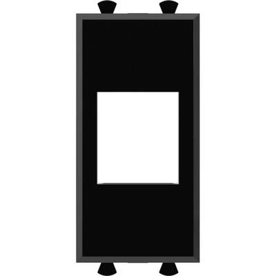 ДКС Адаптер без шторки для Keystone, Avanti, черный квадрат, 1 модуль 4402211 DKC ДКС Адаптер без шторки для Keystone, Avanti, черный квадрат, 1 модуль 4402211 DKC