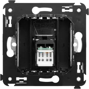 ДКС Компьютерная розетка RJ-45 в стену, кат.6 одинарная, ДКС Компьютерная розетка RJ-45 в стену, кат.6 одинарная,