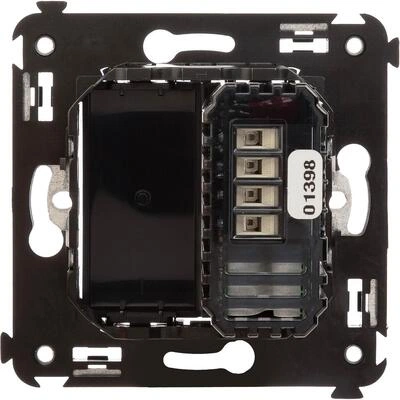 ДКС Диммер кнопочный в стену для LED ламп, Avanti, черный квадрат 4402343 DKC ДКС Диммер кнопочный в стену для LED ламп, Avanti, черный квадрат 4402343 DKC