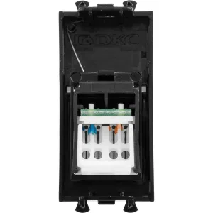 ДКС Компьютерная розетка RJ-45 модульная, кат.6А, ДКС Компьютерная розетка RJ-45 модульная, кат.6А,