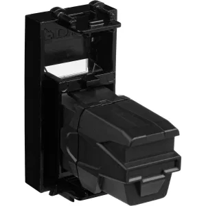 ДКС USB 2.0 розетка модульная, тип А-А, Avanti, черный квадрат, 1 модуль 4402401 DKC ДКС USB 2.0 розетка модульная, тип А-А, Avanti, черный квадрат, 1 модуль 4402401 DKC