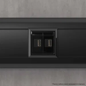 ДКС USB зарядное устройство модульное 2.1 А, Avanti, черный квадрат, 2 модуля 4402542 DKC ДКС USB зарядное устройство модульное 2.1 А, Avanti, черный квадрат, 2 модуля 4402542 DKC