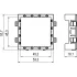 ДКС Каркас Avanti для In-liner Front, черный, под 2 модуля 4402812 DKC ДКС Каркас Avanti для In-liner Front, черный, под 2 модуля 4402812 DKC