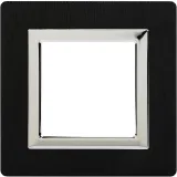 ДКС Рамка из алюминия 1 пост (2 мод.), Avanti, черная 4402832 DKC