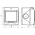 ДКС Коробка для настенного монтажа IP55, Avanti, серая, 2 модуля 4403932 DKC ДКС Коробка для настенного монтажа IP55, Avanti, серая, 2 модуля 4403932 DKC