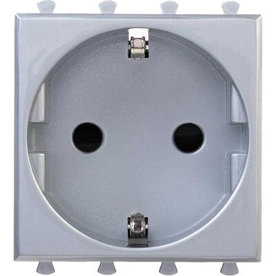 ДКС Розетка модульная, 2P+E, с з/ш, Avanti, закаленная сталь, 2 модуля 4404002 DKC ДКС Розетка модульная, 2P+E, с з/ш, Avanti, закаленная сталь, 2 модуля 4404002 DKC