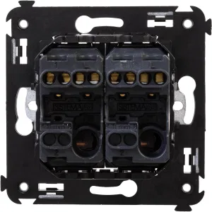 ДКС Выключатель двухклавишный в стену, Avanti, закаленная сталь 4404104 DKC ДКС Выключатель двухклавишный в стену, Avanti, закаленная сталь 4404104 DKC