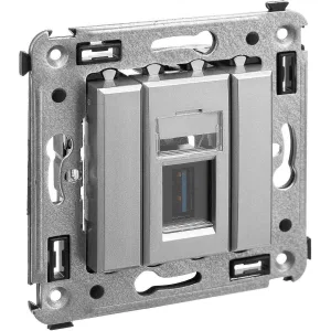 ДКС USB 3.0 розетка одинарная в стену, тип А-А, Avanti, закаленная сталь 4404303 DKC ДКС USB 3.0 розетка одинарная в стену, тип А-А, Avanti, закаленная сталь 4404303 DKC