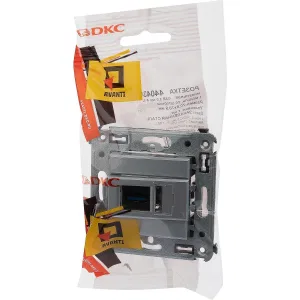 ДКС USB 3.0 розетка одинарная в стену, тип А-А, Avanti, закаленная сталь 4404303 DKC ДКС USB 3.0 розетка одинарная в стену, тип А-А, Avanti, закаленная сталь 4404303 DKC